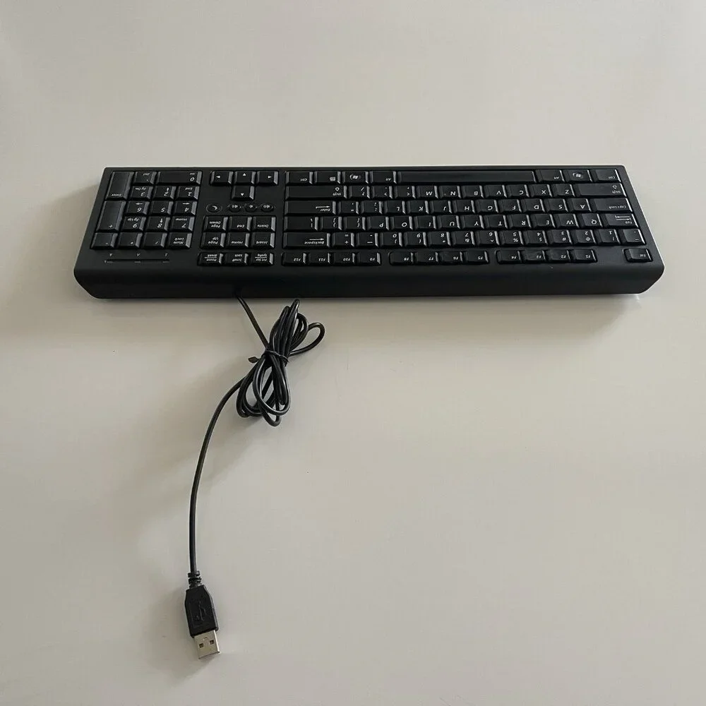 Compaq SK-2085 Wired USB Mechanical Clicky Keyboard Black Retro